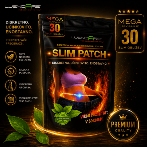 Slim Patch obliži za hujšanje – diskretna, učinkovita in enostavna uporaba Premium Slim Patch obliži za hujšanje – mega pakiranje 30 slim obližev za podporo oblikovanju postave
