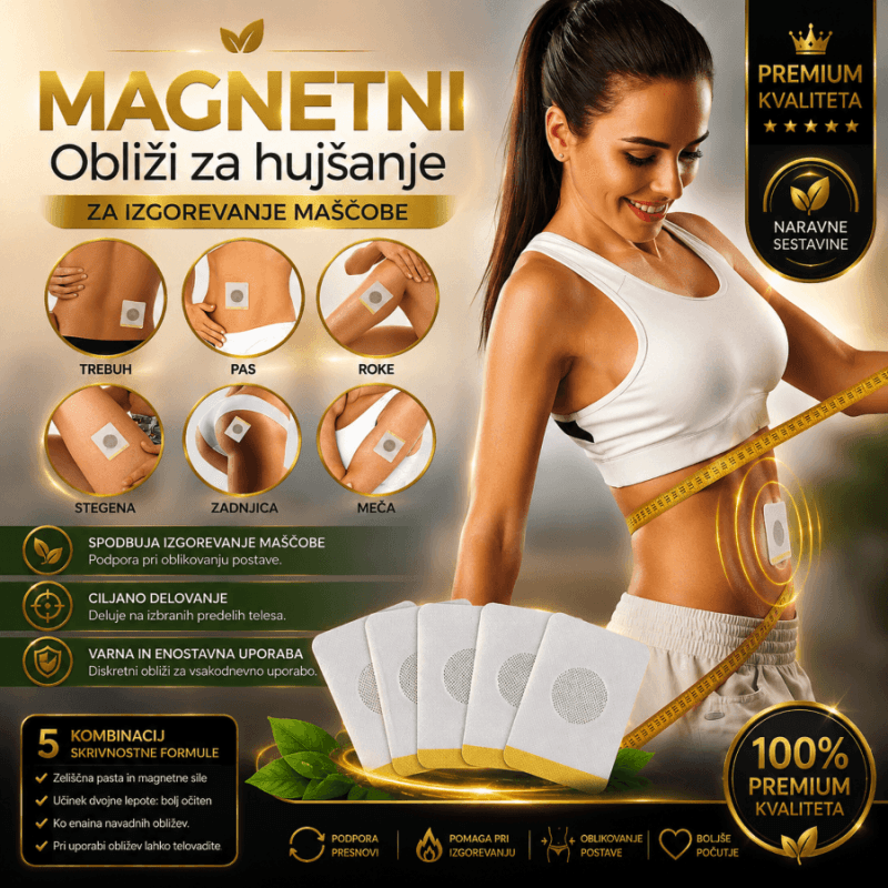Slim Patch obliži za hujšanje – diskretna, učinkovita in enostavna uporaba Premium Slim Patch obliži za hujšanje – mega pakiranje 30 slim obližev za podporo oblikovanju postave