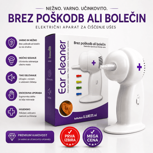 ear-cleaner-aparat Ear Cleaner aparat za varno in neboleče čiščenje ušes