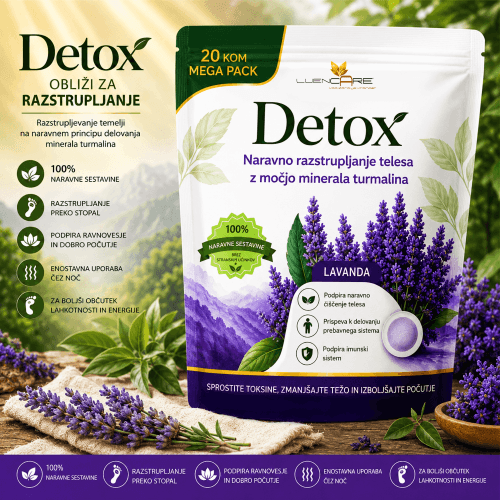 Detox obliži Lavanda | Premium obliži za razstrupljanje Detox obliži za razstrupljanje Lavanda – premium foot detox obliži z naravnimi sestavinami