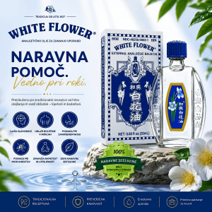 White Oil Flower 10 ml – naravno cvetlično olje za nego kože