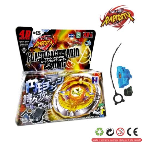 Top Metal Fusion 4D FLASH Sagittario