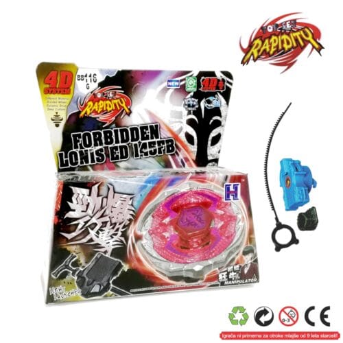Top Metal Fusion 4D Forbidden LONIS