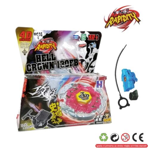 Top Metal Fusion 4D Hell Crown