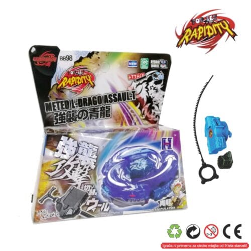 RAPIDITY 4D meted Top Metal Fusion 4D Mated L-DRAGO ASSUL.T