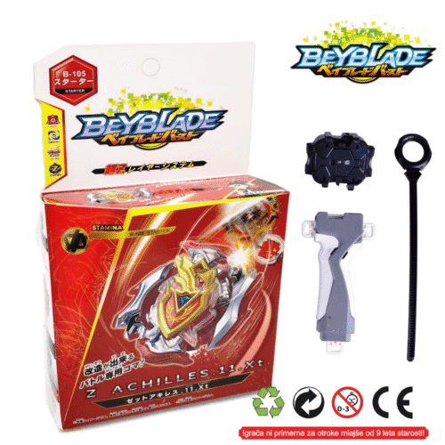 Beyblade Burst B-105 Zet Achilles 11xt