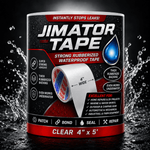 Jimator Tape vodoodporni trak za zakrpanje puščanja – močno tesnjenje tudi pod vodo