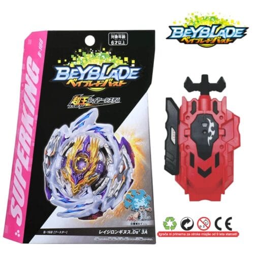 Beyblade Burst B-168 Superking Booster Rage Longinus.Ds' 3A