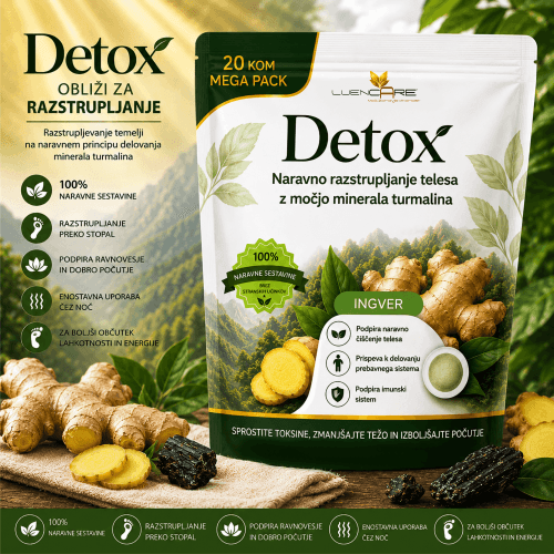 Detox obliži INGVER | Premium obliži za razstrupljanje Detox obliži za razstrupljanje ingver – premium foot detox obliži z naravnimi sestavinami