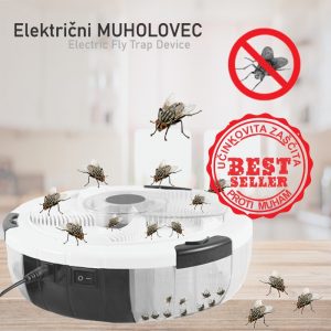 Muholovec USB baterije