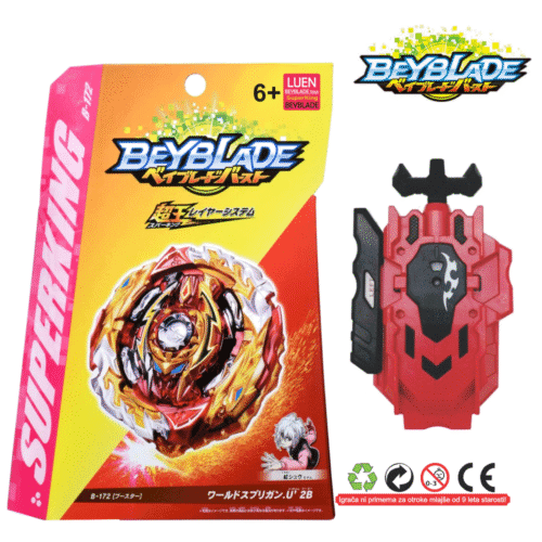 BEYBLADE burst Super King 172 Beyblade Burst Superking B-172 Booster World Spriggan.U'2B