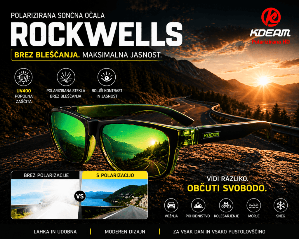 Polarizirana sončna očala Rockwells UV400