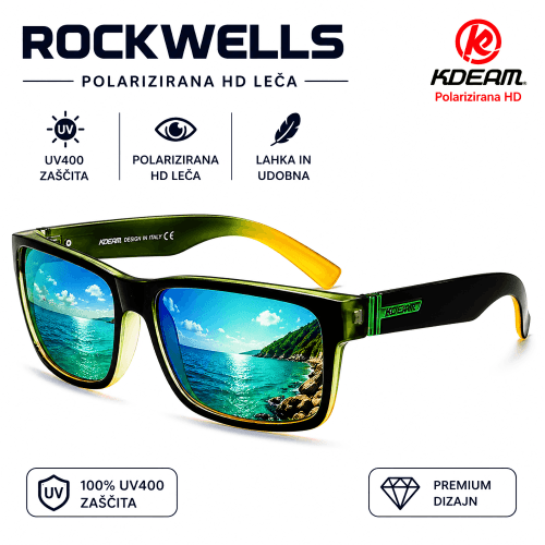 Polarizirana sončna HD OČALA Rockwells