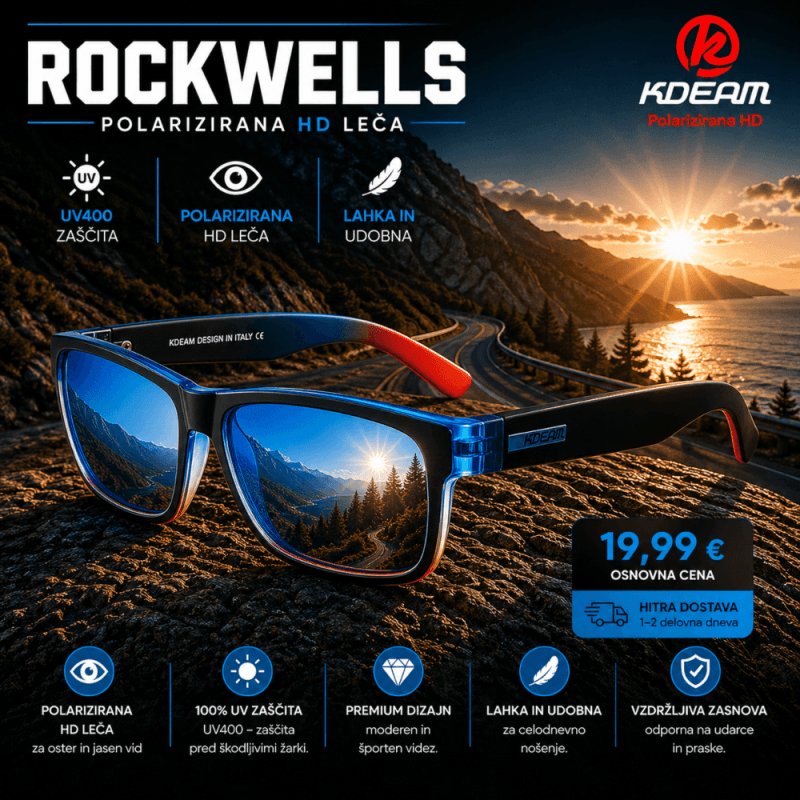 Polarizirana sončna očala Rockwells UV400