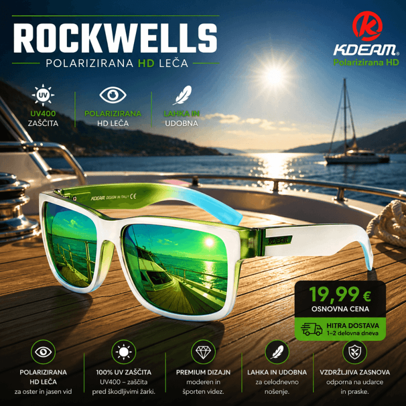 Polarizirana sončna očala Rockwells UV400