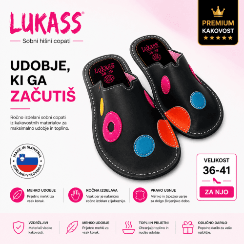 usnjeni-copati-ana Usnjeni Sobni Copati Ana – Mehki, Kakovostni Copati za Dom | Luen