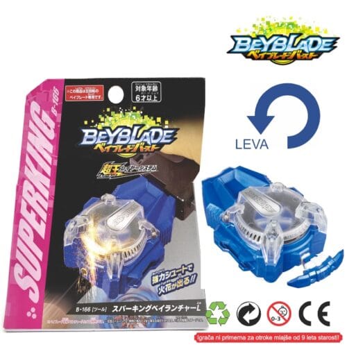 Beyblade Burst Booster B-166 Superking Sparking LEFT