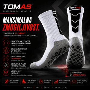 protizdrsne športne nogavice grip za nogomet in trening