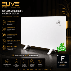 IR Panel 1200W EUVE Synthelith Pro IR PANEL-1200W EUVE® Synthelith Pro (karbonski kristal)