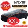 Velikost XXL: 570x203x125mm