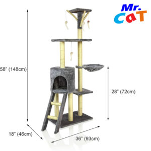 PRASKALNIK B mwere Mačje drevo model B - 1.47m