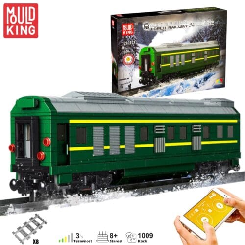 Blok set KOCKE 1009 kos - DODATEN VAGON