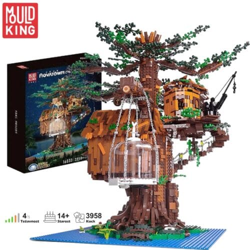 Blok set KOCKE 3958 kos - HIŠA NA DREVESU