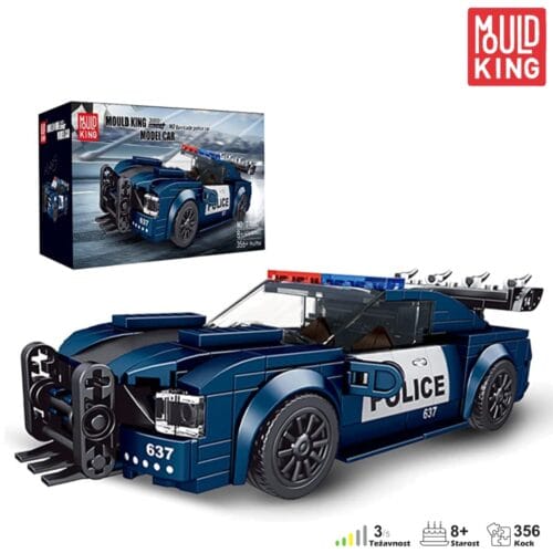Blok set KOCKE 356 kos - POLICIJSKI AVTO
