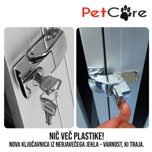 Kakovostna kovinska ključavnica za vrata – varna in trpežna rešitev