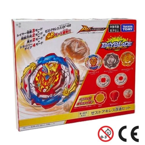 Takara Tomy Beyblade Burst BU Booster B-201 Zest Achilles