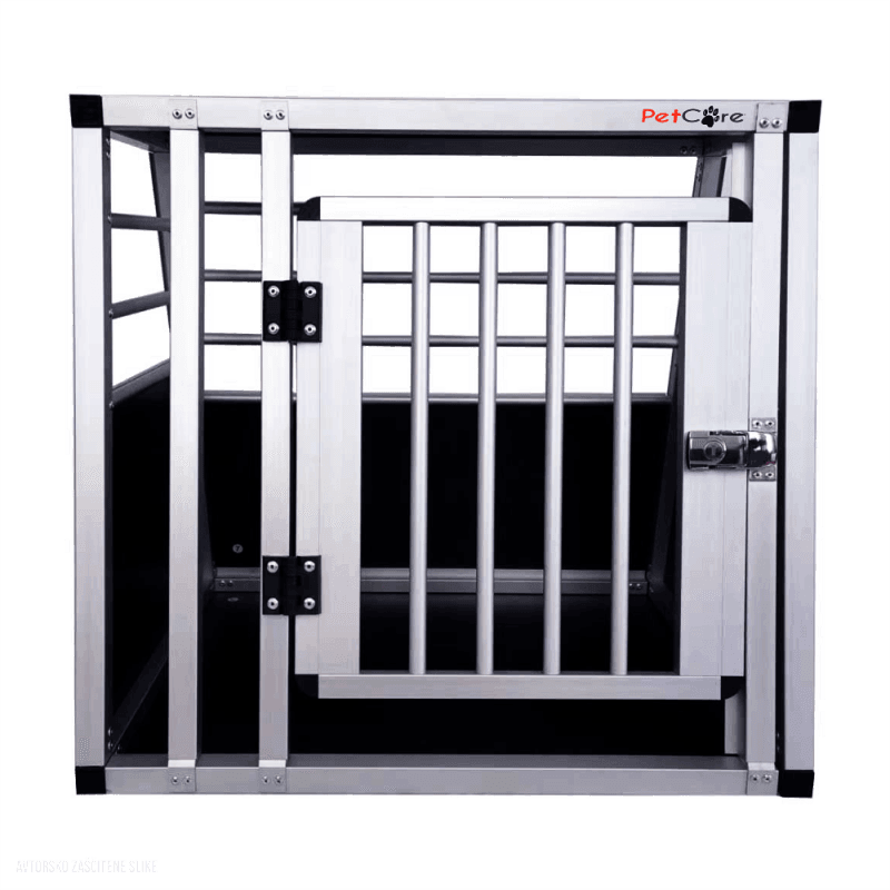 Aluminijasta transportna kletka za psa ALU BOX Y5