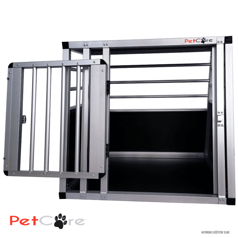 Aluminijasta transportna kletka za psa ALU BOX Y5