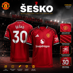 Nogometni dres MAN.UTD - Šeško