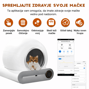 WiFE-PureCare samodejno mačje stranišče