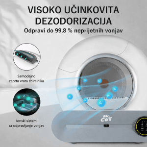 WiFE-PureCare samodejno mačje stranišče