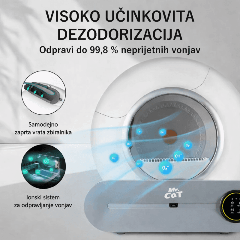 WiFE-PureCare samodejno mačje stranišče