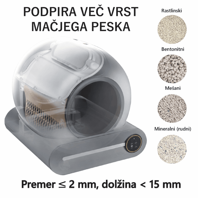 WiFE-PureCare samodejno mačje stranišče