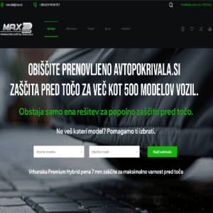 Prenovljena spletna stran Avtopokrivala.si – zaščita pred točo za avto
