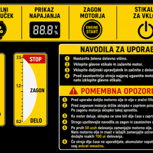 nalepka mulčer nalepka v slovenskem jeziku