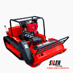 Daljinsko voden hibridni rotacijski mulče120 cm za zahtevne terene