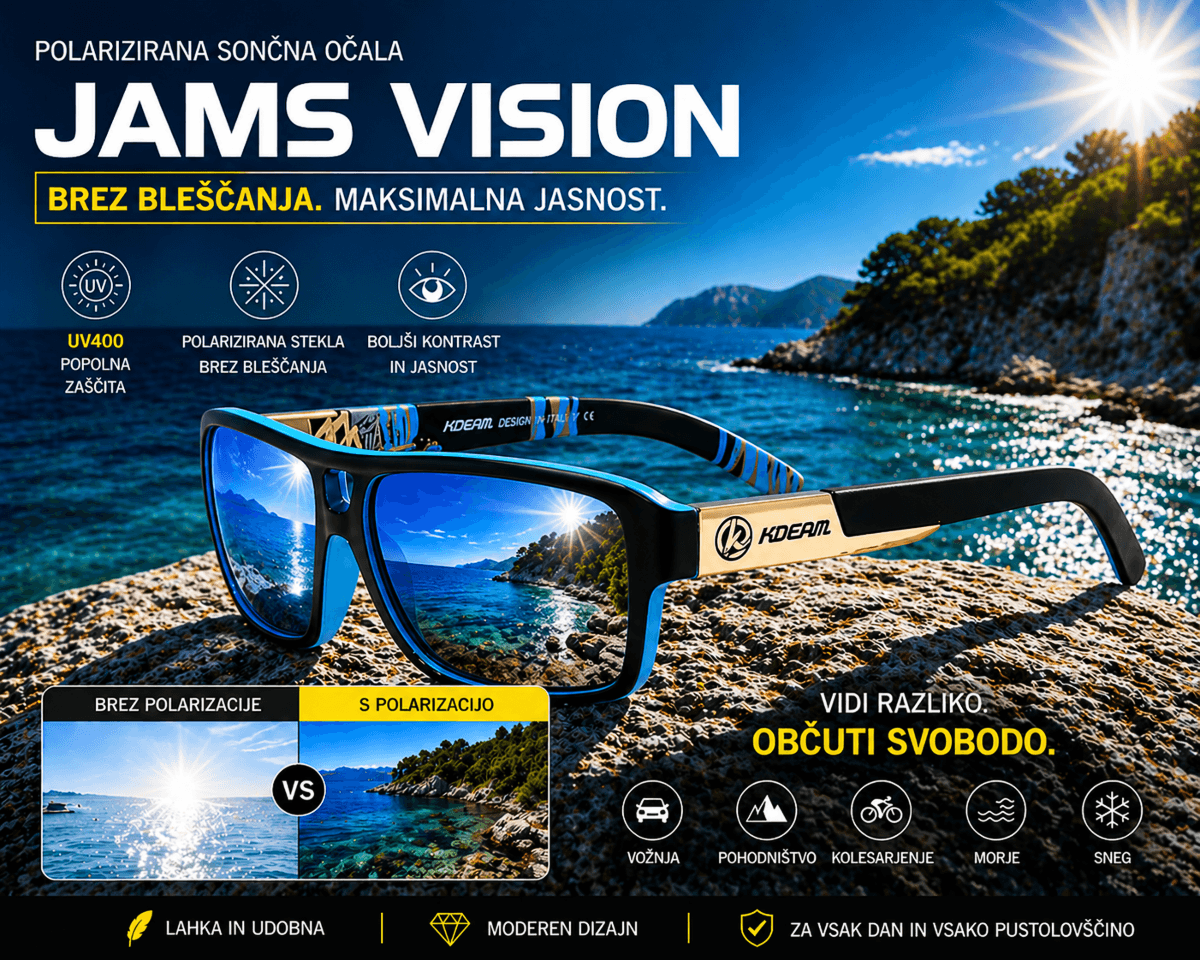 Polarizirana sončna očala Jams Vision UV400